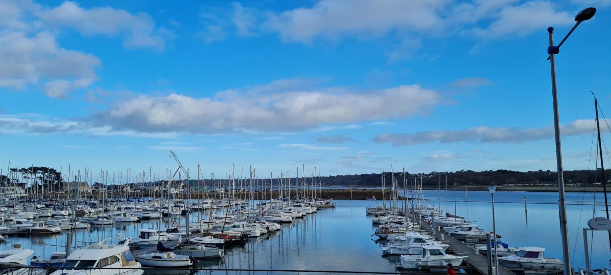 Appartement Escale Roz Pleine Vue Sur Le Port Perros-Guirec Eksteriør bilde